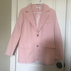 Korean pink suit set